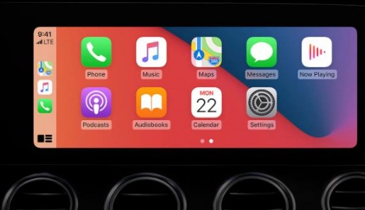 南充apple维修网点分享如何将iPhone连接到CarPlay 